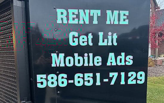 Custom Vinyl Trailer Lettering Custom Vinyl Trailer Lettering
