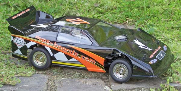 Custom Decals on a R/C Car