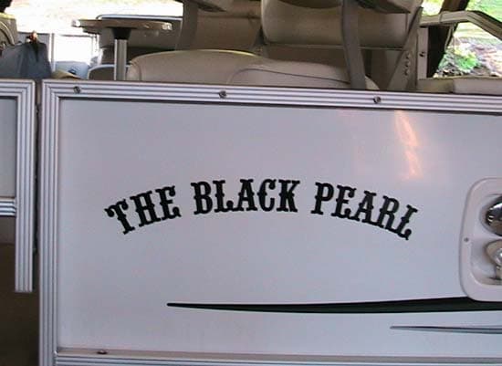 Boat Lettering