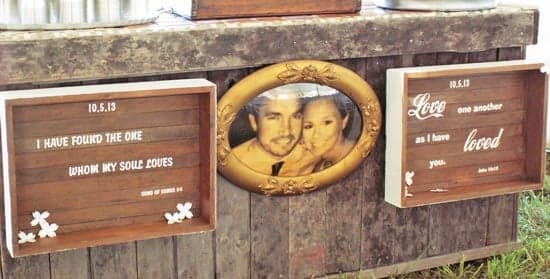 Custom Wedding Decals