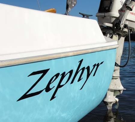 Boat Lettering Boat Lettering