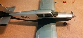 Custom Airplane Lettering