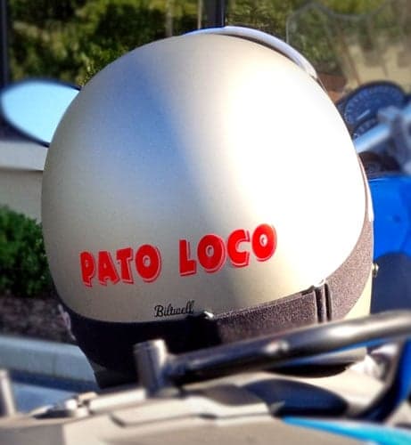 Vinyl Helmet Lettering