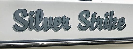 Custom Vinyl Boat Name Custom Vinyl Boat Name