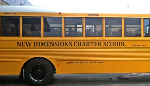 Vinyl Bus Lettering