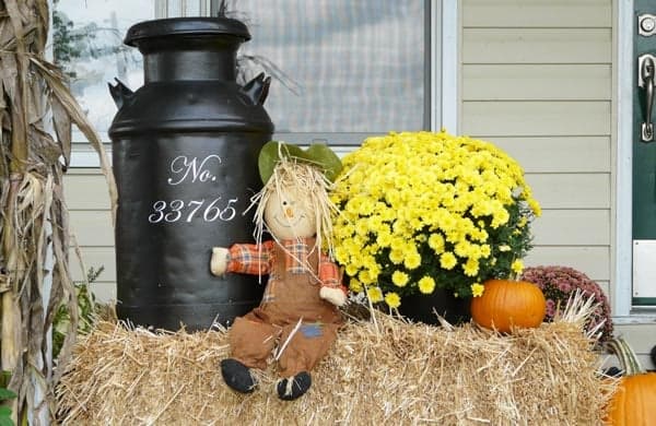 Custom Fall Display Lettering