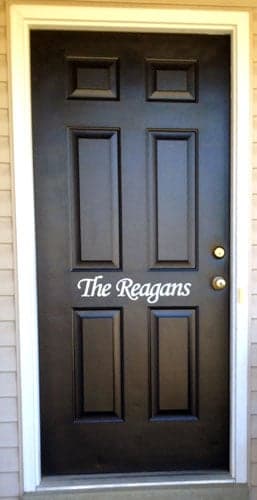Vinyl Door Lettering