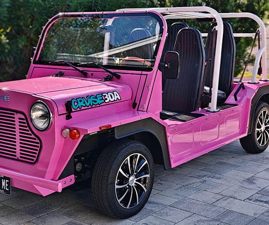 Custom Vinyl Moke Lettering