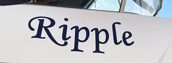 Custom Vinyl Boat Lettering Custom Vinyl Boat Lettering
