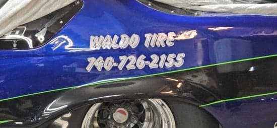 Custom Vinyl Racecar Decal Custom Vinyl Racecar Decal