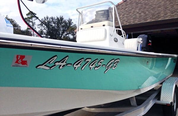 Vinyl Boat Lettering Vinyl Boat Lettering