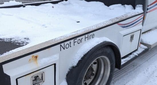 Custom Vinyl Lettering on a Truck Custom Vinyl Lettering on a Truck