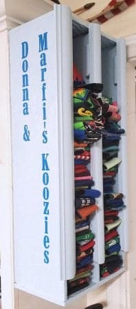 Custom Lettering on a Shelf