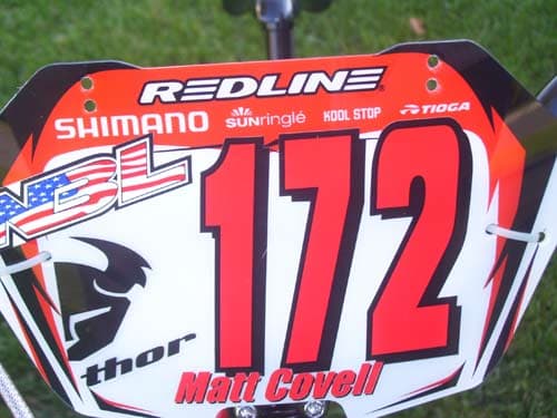 Custom Decals on a Bike