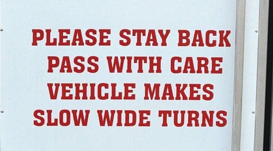 Custom Reflective Vinyl Lettering