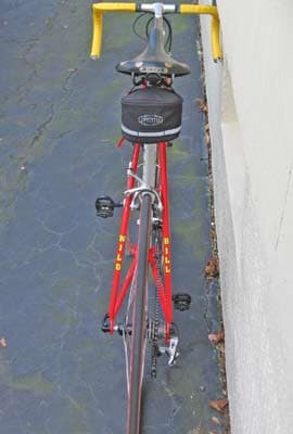 Lettering on a bike