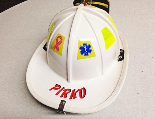 Custom Fire Helmet Lettering Custom Fire Helmet Lettering