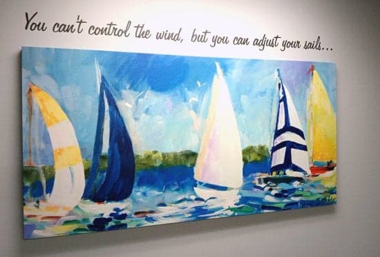 Custom Vinyl Wall Lettering