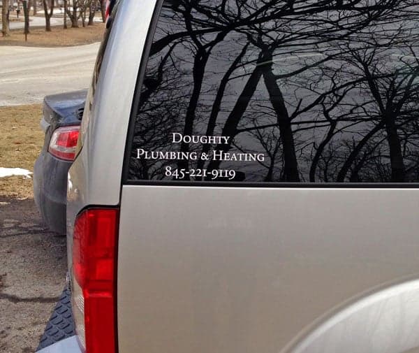 Vinyl Window Lettering