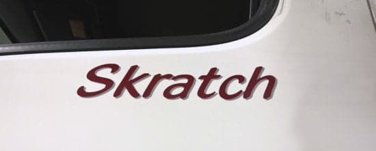 Custom Vinyl Truck Lettering