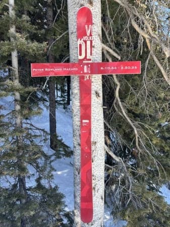 Custom Vinyl Lettering for Memorial Sign