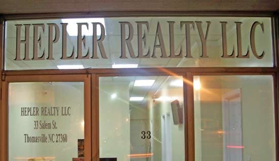 Window Lettering