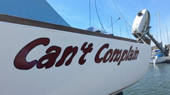 Custom Vinyl Boat Name Custom Vinyl Boat Name