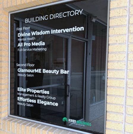 Custom Vinyl Window Decals