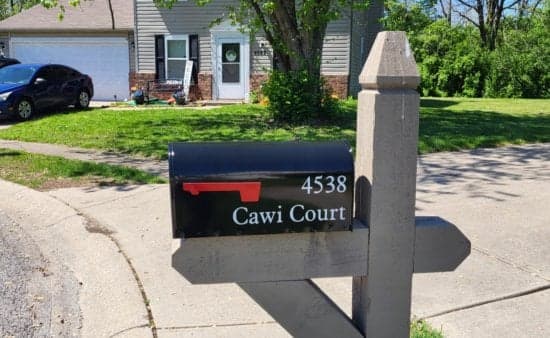 Custom Vinyl Lettering For Mailbox