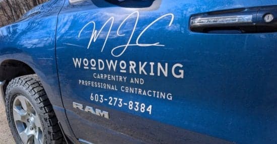 Custom Vinyl Vehicle Lettering