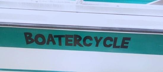 Custom Vinyl Boat Name