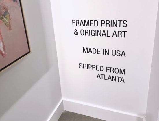Custom Vinyl Wall Lettering