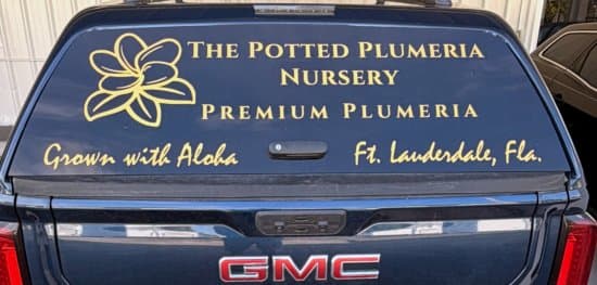 Custom Vinyl Truck Lettering