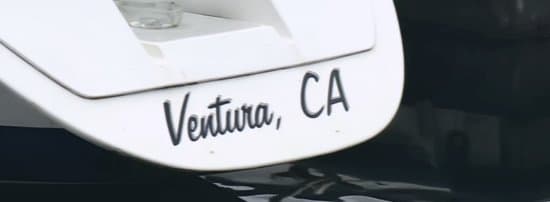 Custom Vinyl Boat Name