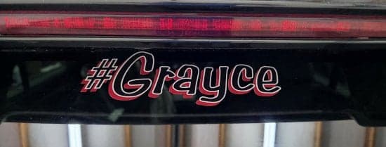 Custom Vinyl Car Lettering