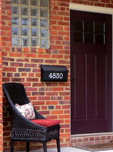 Vinyl Mailbox Lettering