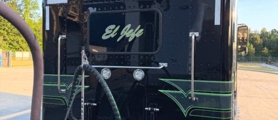 Custom Vinyl Truck Lettering