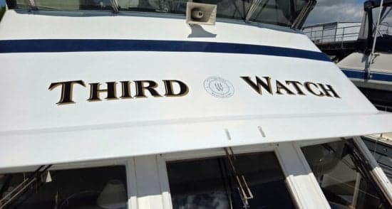 Custom Vinyl Boat Decals