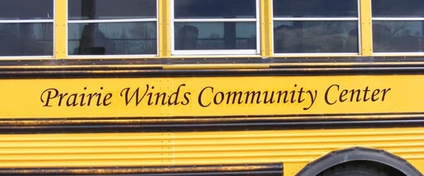 Custom Vinyl Bus Lettering