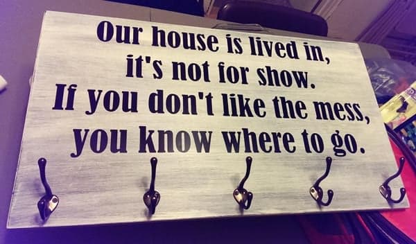 Custom House Sign Lettering Custom House Sign Lettering