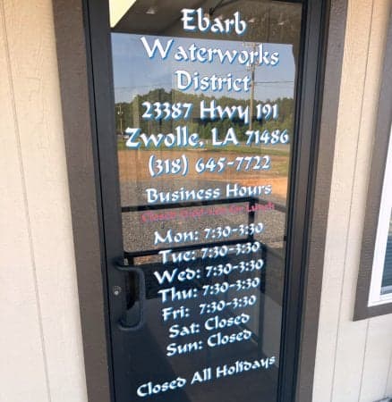Custom Vinyl Window Lettering