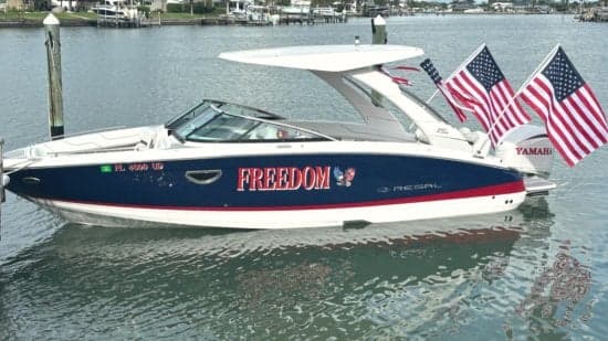 Custom Vinyl Boat Decals