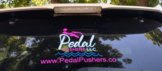 Custom Vinyl Decal for Vehicle Window