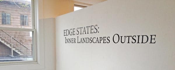 Custom Art Show Wall Lettering