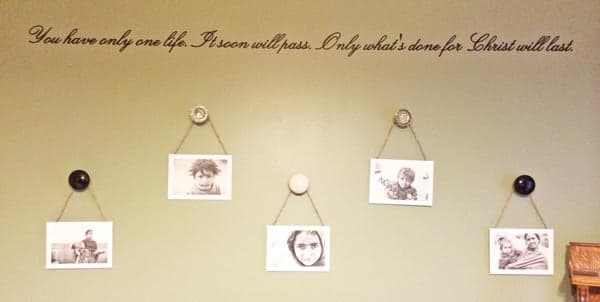 Vinyl Wall Inspirational Quote Lettering