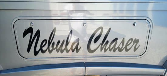 Custom Vinyl RV Lettering