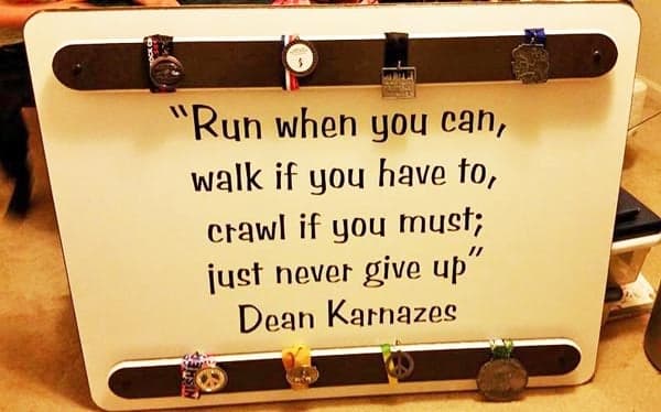 Custom Medal Display Board Decal Custom Medal Display Board Decal