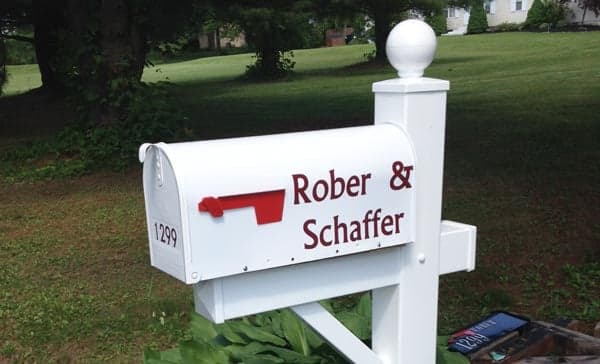 Custom Mailbox Letters Custom Mailbox Letters