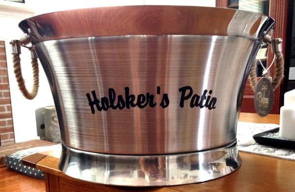 Custom Outdoor Cooler Lettering Custom Outdoor Cooler Lettering