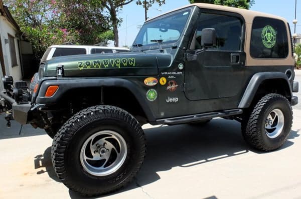 Custom Vinyl Jeep Decals